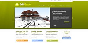 Mediashaker's Website Design for Built Green Canada