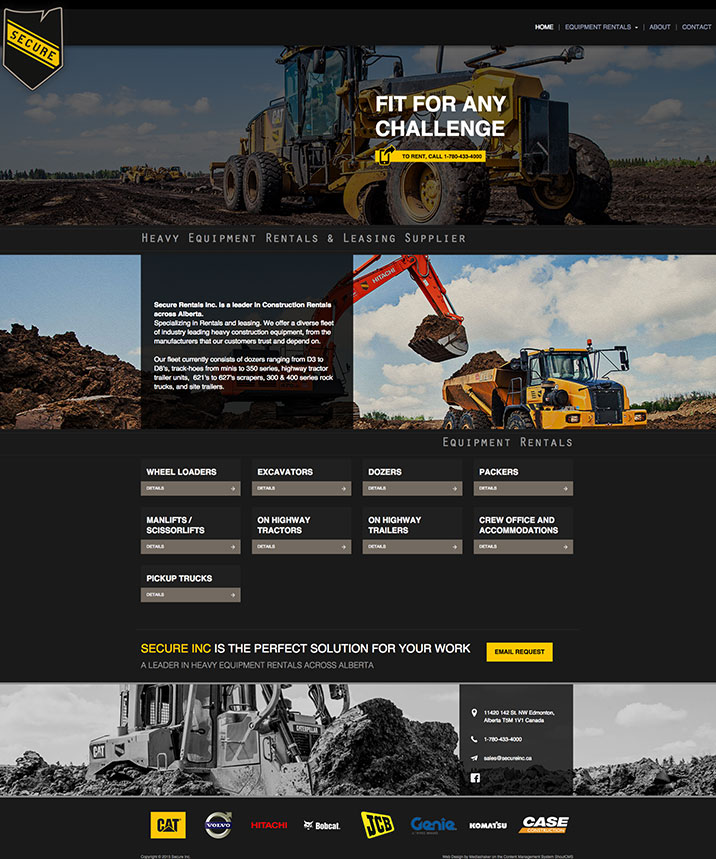 Secure Equipment Rentals